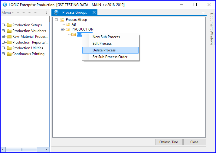 Setup Process Groups-Processes-5